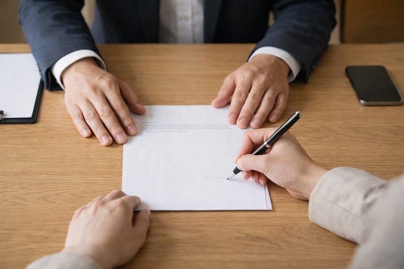 お見積り・ご契約のイメージ