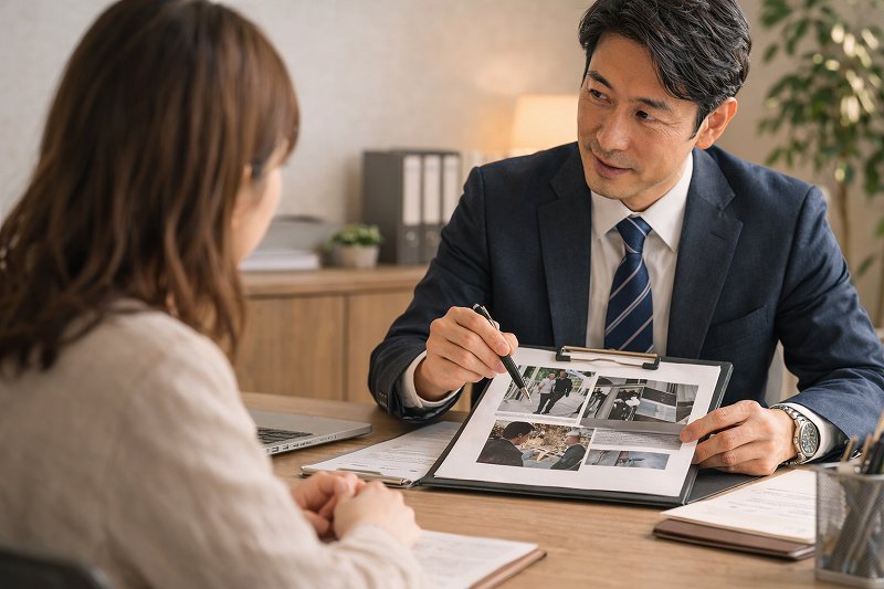 報告書のご提出のイメージ